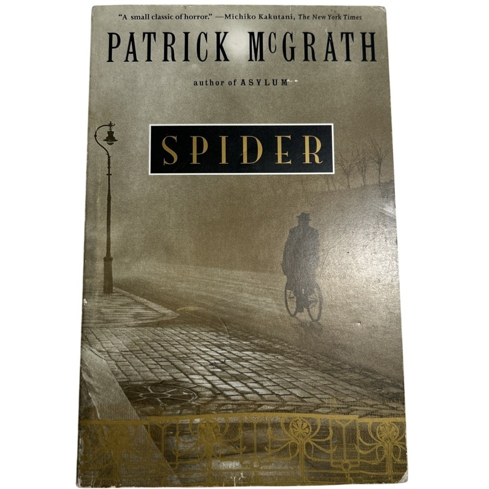 Spider: Patrick McGrath-1991 Horror‎ Novel/Vintage Paperback Edition, Softcover